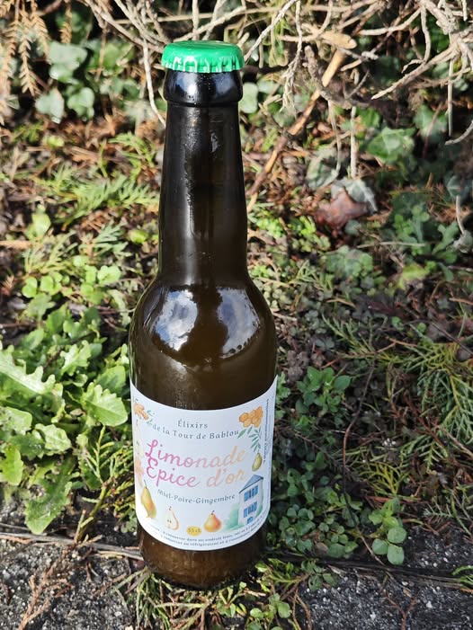 Limonade Épice d'or– Miel, poire et gingembre