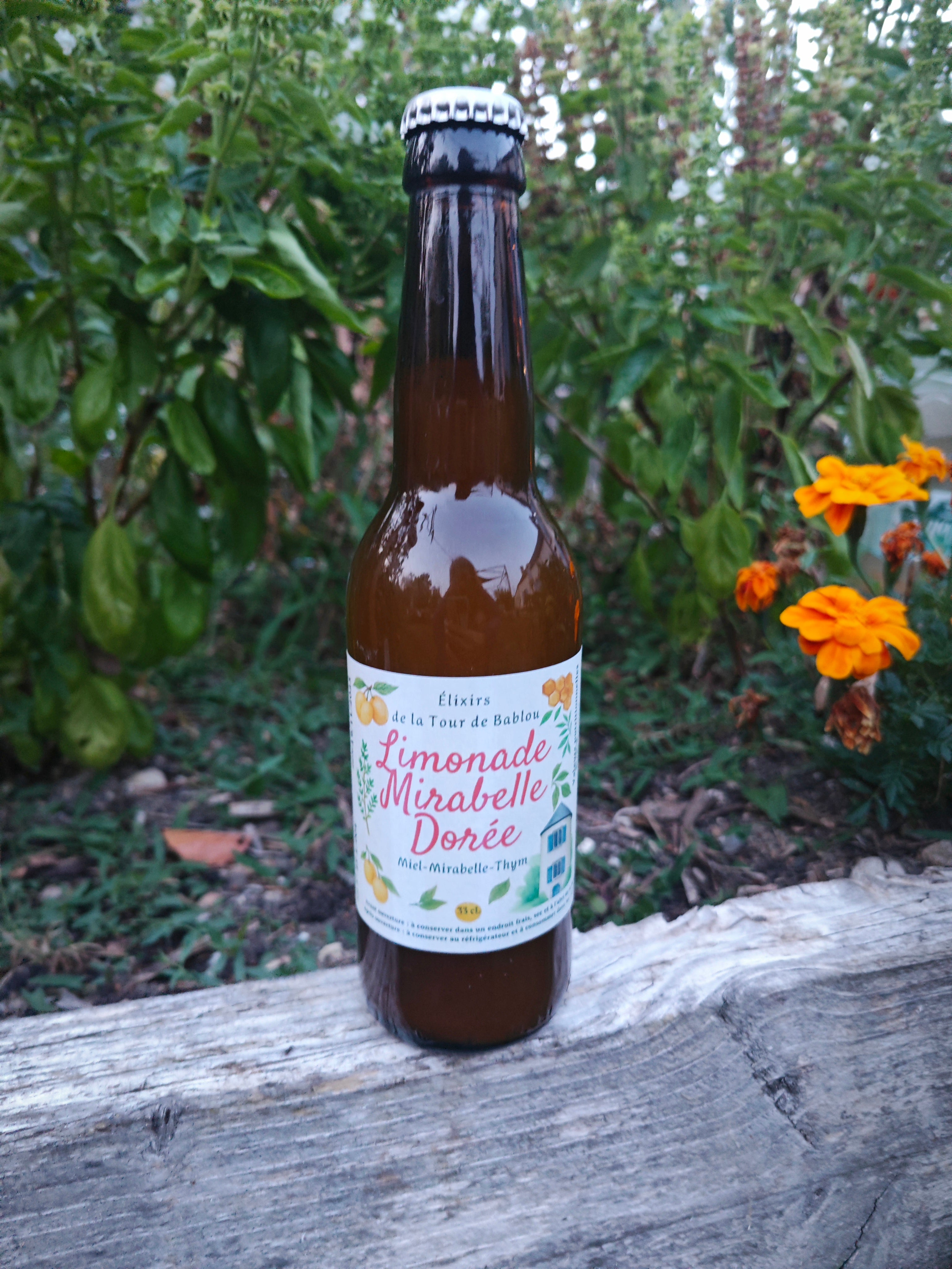 Limonade Mirabelle dorée – Miel, Mirabelle