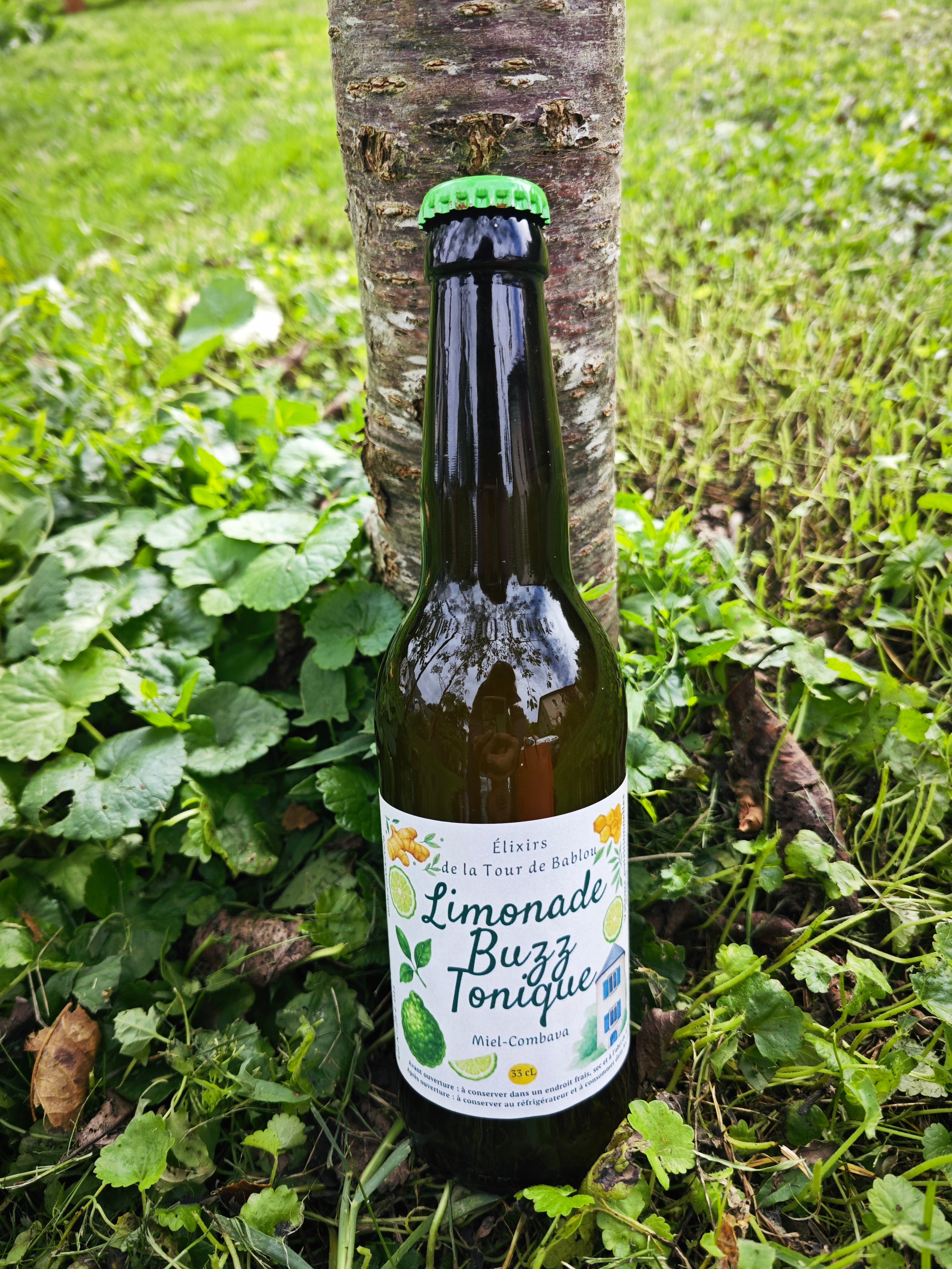 Limonade Buzz tonique – Miel, Combava